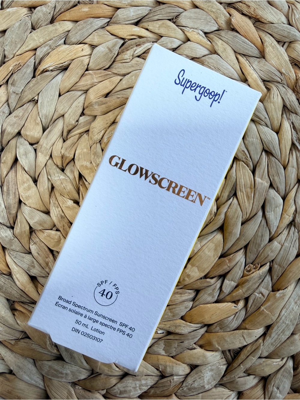 NIB Supergoop! Glowscreen SPF 40 | Broad Spectrum Sunscreen | 50 mL